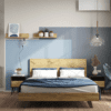 Loft Ξύλινο Κρεβάτι