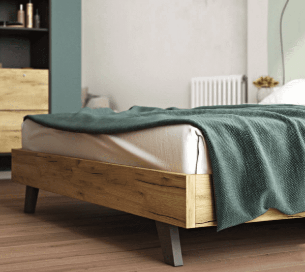 Loft Ξύλινο Κρεβάτι